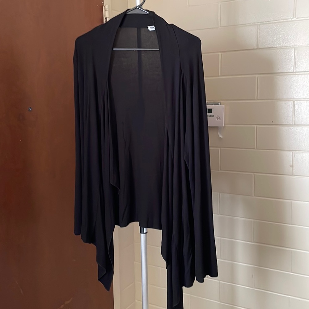 Lightweight long sleeve, High low knit jacket XXXL